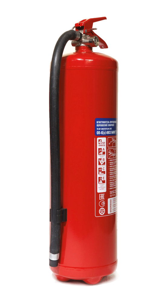 Огнетушитель порошковый ОП-6 (4А, 144В, С, Е) МИГ Е