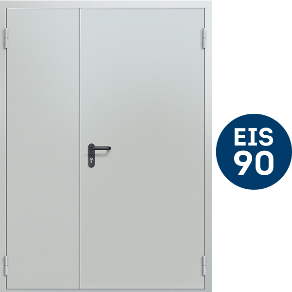 ДПМ-02 Противопожарная металлическая дверь EIS-90 двупольная
