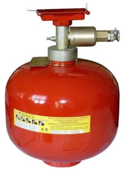 Модуль порошкового пожаротушения Буран-8взрУ Эпотос