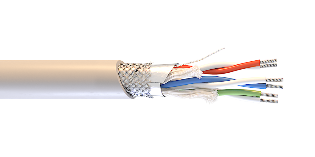 Огнестойкий кабель для интерфейса RS-485 КОПСЭ