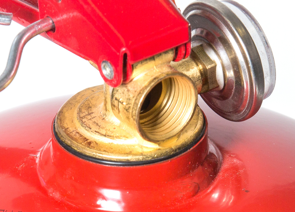 Огнетушитель порошковый ОП-4 (з) ABCE Огнеборец