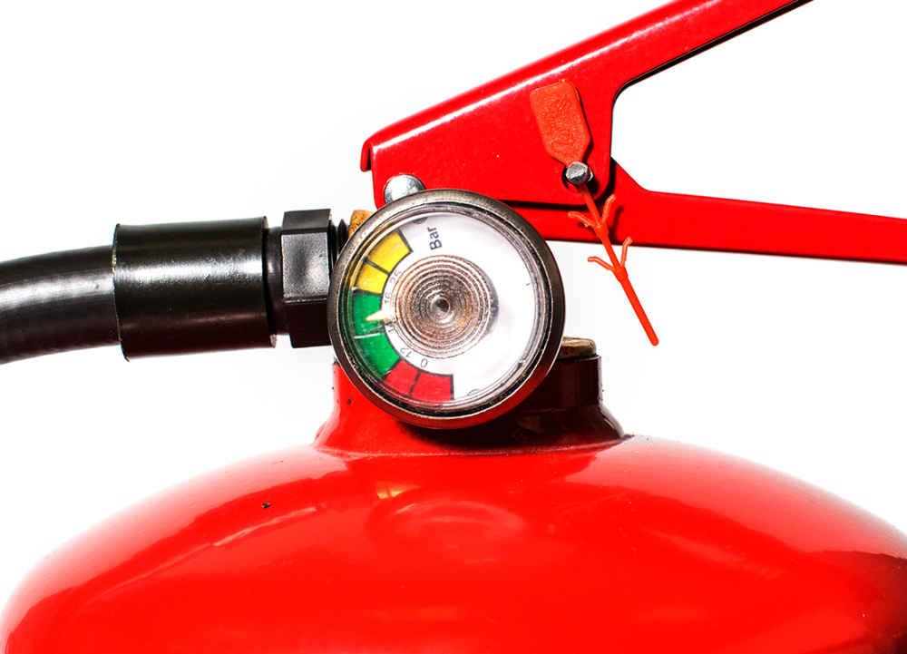 Огнетушитель порошковый ОП-4 (з) ABCE Огнеборец