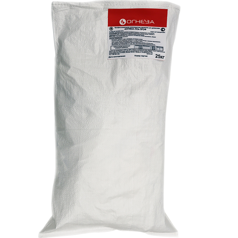 Пропитка огнезащитная для дерева ОГНЕЗА-ПО-ПРОФ (25кг) сухая