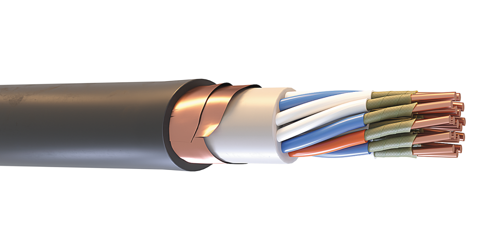 Огнестойкий контрольный кабель с изоляцией из ЭПР