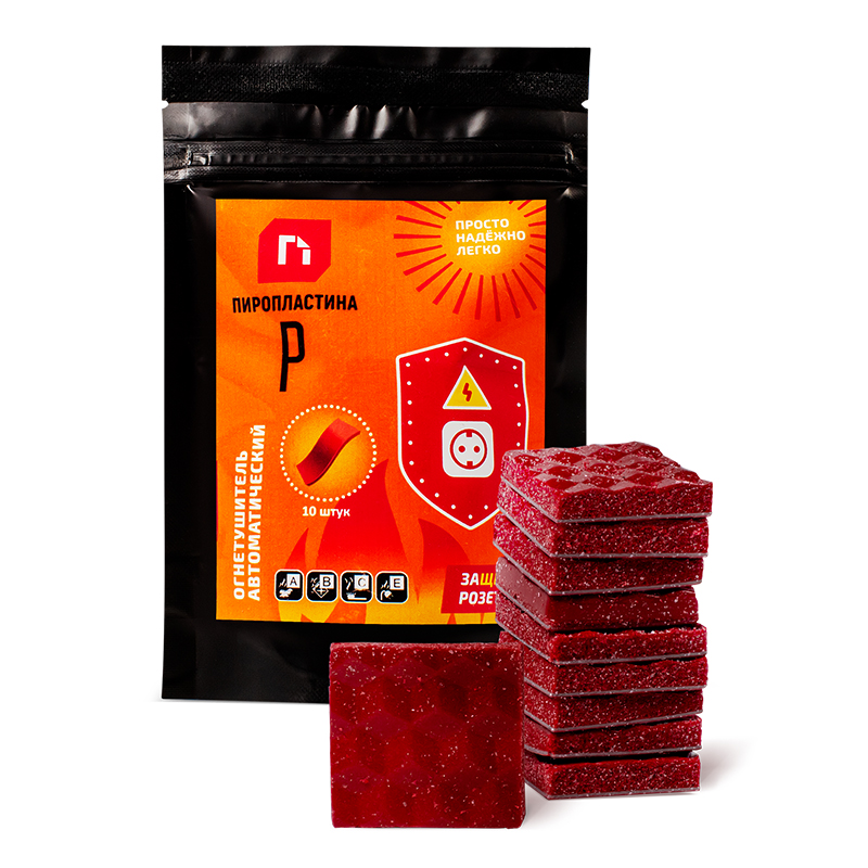 Пиростикер ПироПластина АСТ-Р (10 шт.)