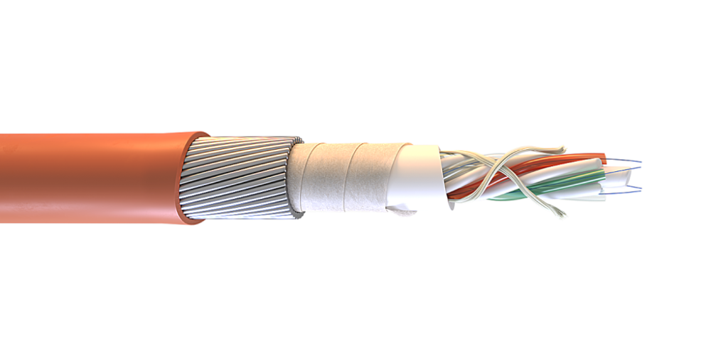 Огнестойкий оптический кабель ОК