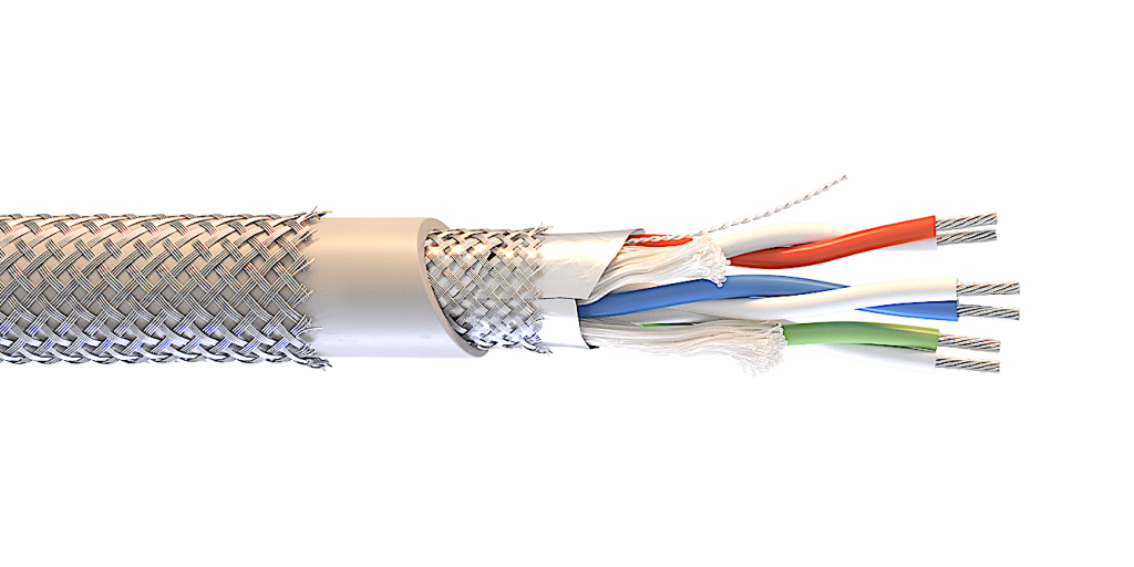 Огнестойкий кабель для интерфейса RS-485 КОПСЭ