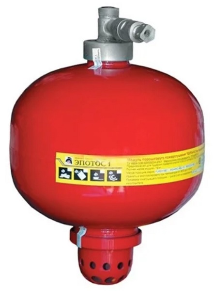 Модуль порошкового пожаротушения Буран-8взрН Эпотос