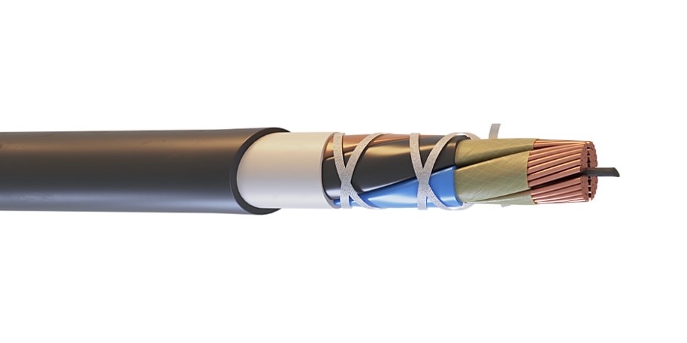 Огнестойкий силовой кабель с изоляцией из ЭПР